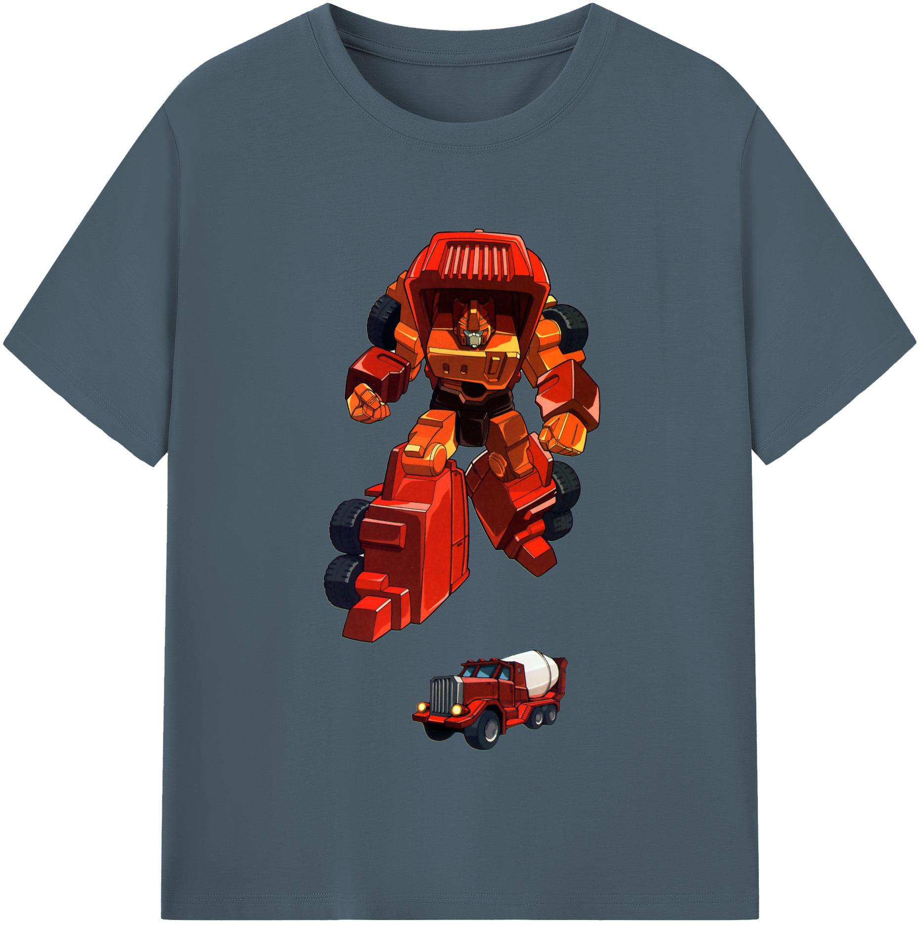（画像用）  綿100％半袖Tシャツ（フロントプリント）